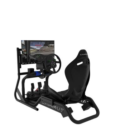 China ALLOY Motion Racing Drift Simulator Game Watching Pedal Wheel Direct Drive 4 PC IN1 PC Simulator for sale