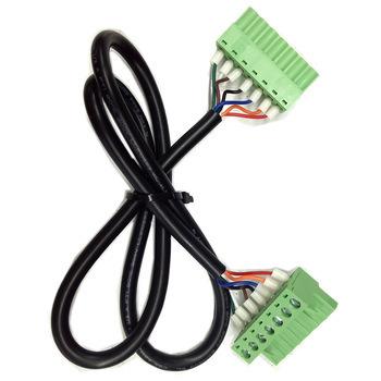 China Custom Green Data Cable OEM ECU Terminal Plug Wires De Diagnostic Medical Equipment Wire Harness for sale