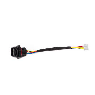 China Electronic Wiring Custom Electric Scooter Solar Waterproof Cable Assemblies Connector With Wire Harness for sale