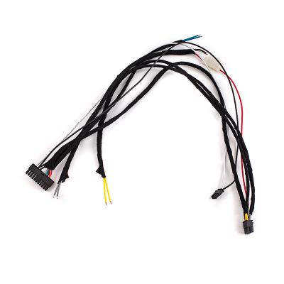 China Custom EPS 12V 18AWG Electronic CPU 8pin 22 Pin PCI-E Graphics Adapter Power Cable 12v Wire Harness for sale