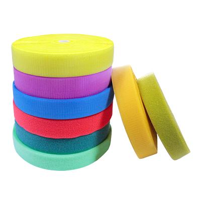 China 2021 Viable New Design Colorful Strong Self Adhesive Hook And Loop Fastener Tapes for sale