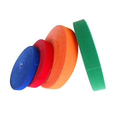 China Huazheng Sustainable Colored Back To Back Hook And Loop Fastener Tape for sale