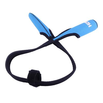 China DIY Job Easy Promotional Fishing Cover Waterproof Neoprene Fishing Rod Strap Hook And Loop Tape for sale