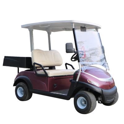 China 4 Wheel Lithium Battery Powered 2 Seater Small Electric Golf Cart For Sale Golf Tires 18/8.5-8 for sale