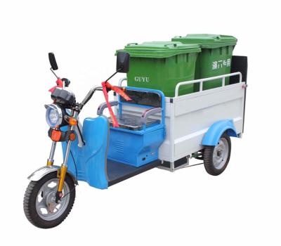 China Widely Used Electric Factory Top Quality Three Wheel Garbage Collection Vehicle Tricycle for sale