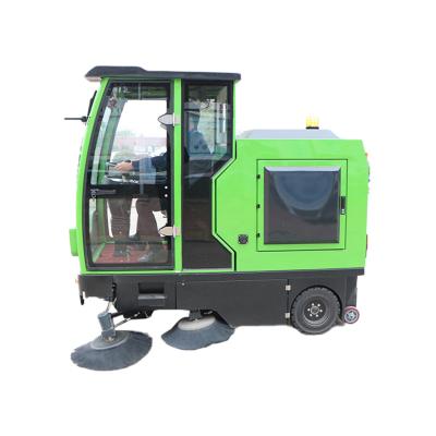 China Machinery Repair Shops Durable Three Wheels Electric Retractable Street Sweeper Cleaning Truck For Sale for sale