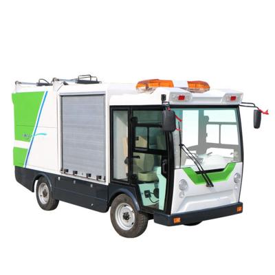 China Convenient Hotels Fence Street /Road Waste Bin Seal Truck With Anti-theft System for sale