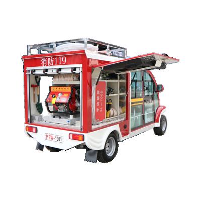 China Professional Rescue Rescue Manufacturing Mini Water Tanker Airport Fire Fighting Truck 4060*1590*2150mm for sale