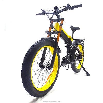 China Aluminum alloy folding fat tire ebike 1000 watt ebike bafang motor 17.5ah lithium cells Japan electric fast electric bicycle 55km/h for sale