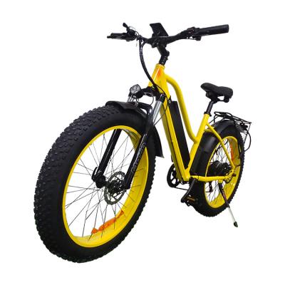 China Wholesale Aluminum Alloy 26Inch Motor 17.5Ah Battery Fat Tire 750W 48V Electric Bike Mountainbike for sale