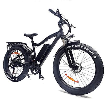 China Electric Bike 48V 750W Bafang Aluminum Alloy Fat Tire 26X4.0 Mountain E Bicycle Motor 17.5Ah Battery for sale