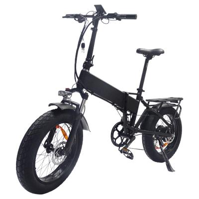 China Aluminum Alloy Ebike 750W 17.5Ah Lithium Battery Foldable Tire 20Inch Fat Ladies Mountain Mtb Electric Bicycle for sale