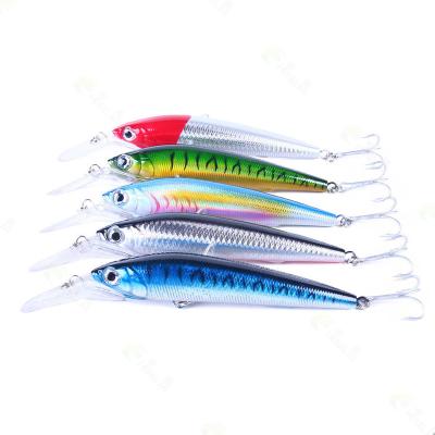 China ABS Plastic Big Game Lead 18cm Deep-diving 41g Lip Fishing Lure Deep Lure GT Tuna Metal Lip Head Trolling Marlin Minnow Fishing Lures for sale