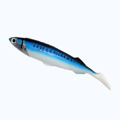 China Lead + Metal Head PVC Lead Plastic Soft Luminous Lure 554g Deep Sea PVC Lure Large 26cm 416g 33cm for sale