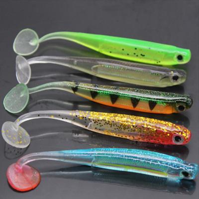 China New Arrival ABS Plastic Custom Wholesale Soft Lure Bait 9cm 5g Colors Paddle Bionic Tail 7cm Wobbler Soft Plastic Swimbait Easy Remover for sale