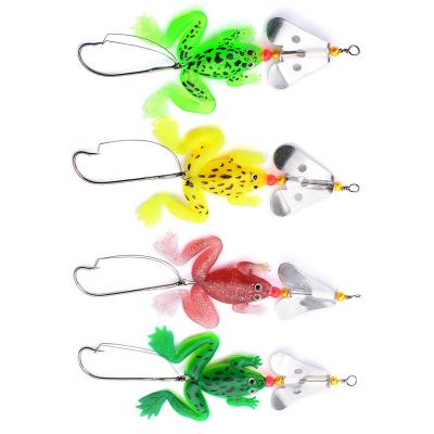 China PVC Sotelo Monster Soft Baits 6cm Lures 9g Frog Fishing Lures Frog Soft Lures for sale