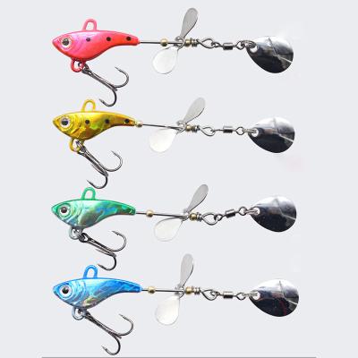 China Wholesale Fishing Spoon 12g 8.5cm Metal Vib Spinner Outdoor Blades Hard Bait Sinker Sinking Tackle Tackle Fishing Vib Lures for sale