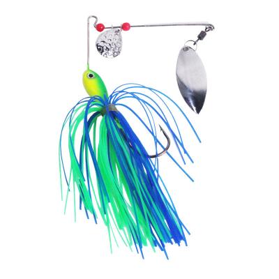 China Vivid Fish Action Fishing Swimming Spinner Lures 11.5g 14.5g Bass Crankbait Bait Tackle Crank Spinnerbait Pike Bass Hook Spinner for sale