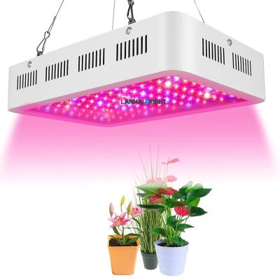 China Seed Starting Growing Lamp 600W 1000W 1200W Sun Veg Flower IR Dual Switch Rose UV Chips Panel Full Spectrum Led Grow Light For Indoor Plant for sale