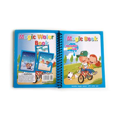 China Hot Selling Colorful Magic Reusable Magic Water Book Drawing Doodle Water Coloring Book for sale