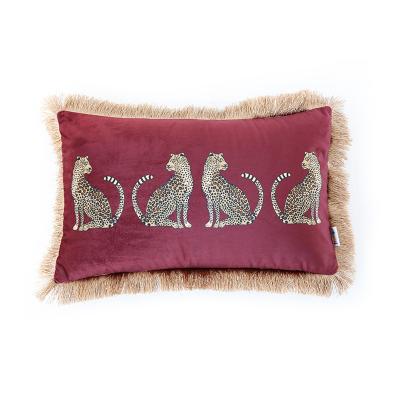 China Twill Fashion Design Rectangle Pillow Cover Digital Printing Sofa Cushion Cover Decorative Pillows Animal for sale