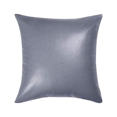 China Simple Modern Nordic Amazon PU Faux Leather Tile For Sofa Decoration Cushion Cover Cojines for sale