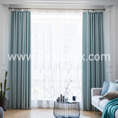 China Blackout 2.5.1 New Arrival Blackout 100% Multi Color Curtains Canvas Width 280cm Thread Dyed Curtains for sale