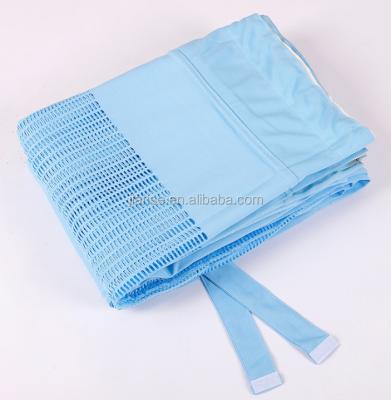 China 5.1.2 Beacuty Insulated Medical Fabric Thickened Fireproof Waterproof Hospital Bed Screen Medical Curtains for sale