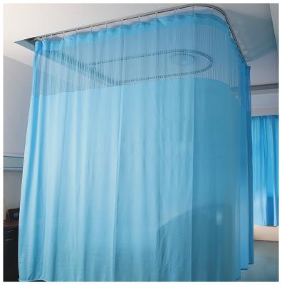 China 5.2.1 Beacuty Insulated Medical Fabric Thickened Fireproof Waterproof Hospital Bed Divider Medical Curtains for sale