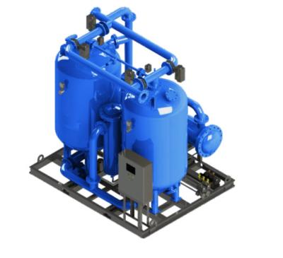 中国 Compression heat adsorption type air dryer Compressed air treatment 販売のため