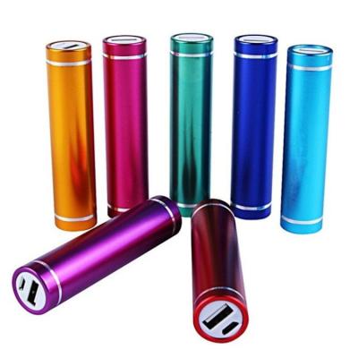 China Ultra Thin Cylindrical Battery Charger Power Bank 3600mAh Fashion Business Gift Printing Logo Manufacturer Wholesale Mobile Phone Portable Outdoor Power Ba for sale