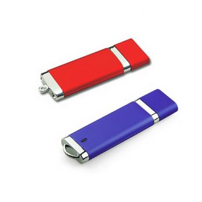 China Plastic Rectangular 32GB USB Flash Drive 4g 8G Customized Printing And Engraving Logo Gift Plastic Flash Drive for sale