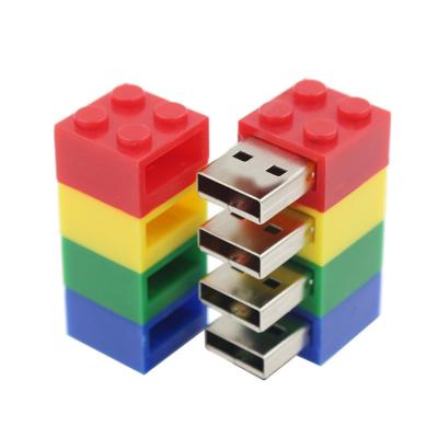 China Plastic Jigsaw Building Block Multicolor School Education Establishment Learning Tool 64GB USB Flash Drives for sale