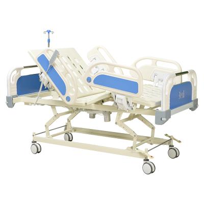 China 5 Functions Factory Directly Supply Big Five Functions Clinic Common Electric Medical Hospital Beds for sale