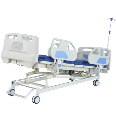 China Metal Functions Hospital Electric Furniture Medical Bed withTrendelenburg 5 Position for sale