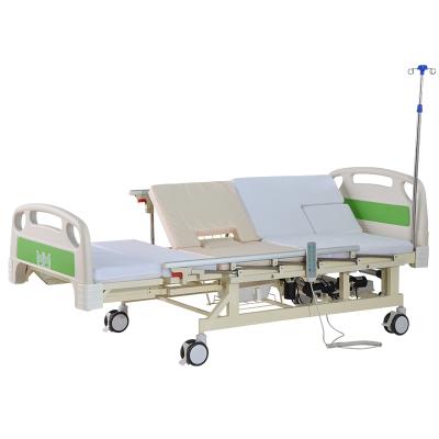 China Hostipal ABS Headboard Patient Hospital Bed Multi Function Nursing Home Nursing Bed for sale