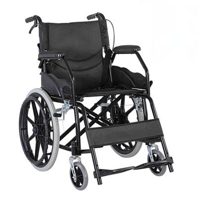 China Convenient lightweight foldable manual wheelchair for disabled with factory cheap price for sale