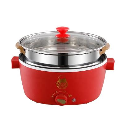 China Hotel Electric frying pan Multi-functional electric hot pot non-stick dormitory underpower electric pot mini electric cooker rice pot for sale