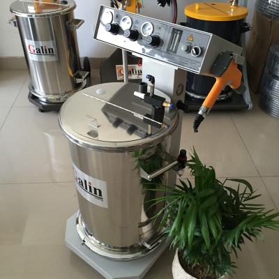 China Factory 50W 45L Capacity Electrostatic Powder Coating Machine Spray Gun Paint Spray Paint Machine 450g/min for sale