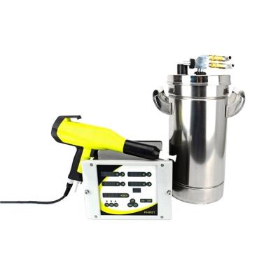 China Powder Coating Spray New Application 2021 Cost Effective Electrostatic Vibrating Manual Powder Spray Machine PHIRST With CE Certificate for sale