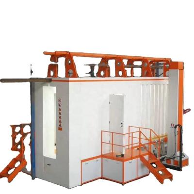 China Powder spray application powder coating booth coating system for aluminum profile/car_painting_machine for sale