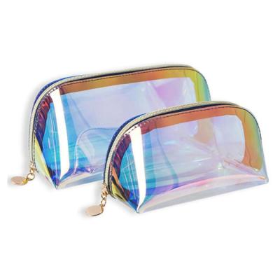 China CS1112 Fashion Wholesale Women's Makeup Bags Cosmetic Bags Holographic Cosmetic Bag for sale