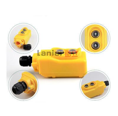 China Electric Control Switch Button Household Factory Crane Switch Upper and Lower Hoist Controller Single Phase Switch Set for sale