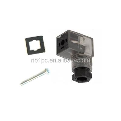 China Type 2516 Cable Socket DIN EN 175301-803 DIN43650C LED Power Connector for sale