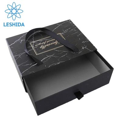 China China Cosmetic Custom Luxury Square Cardboard Gift Box Gift Set With Rope Packaging Cardboard Gift Box for sale