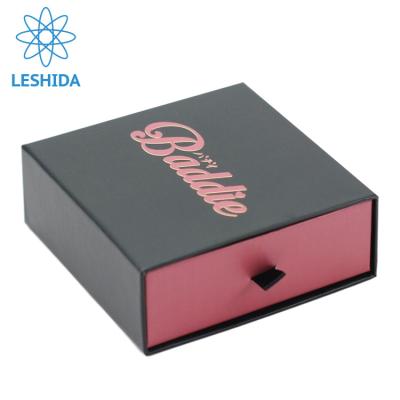 China Factory High Quality Cosmetic Pull The Packaging Cardboard Drawer Gift Box Perfume Lipstick Custom Packaging Gift Box for sale