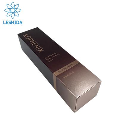 China Recyclable Facial Cleanser / Face Cream / Essential Oil / Shampoo Paper Packaging Boxes With Customized Design for sale