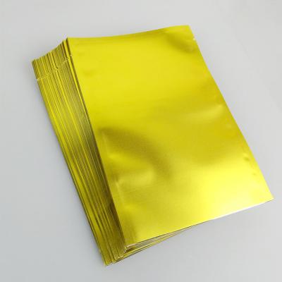 China Multi-application Custom Printed Aluminum Foil Sealed Three Sides Laminated Flat Bag Pouch* for sale