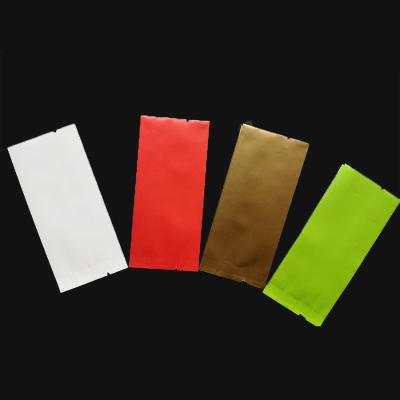 China Multi-application SZHOYO plastic material and food sealing colorful middle back seal side seal tea bag for sale