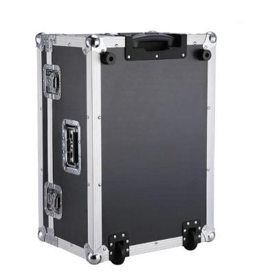 China Aluminum materials and heavy duty aluminum, plywood, ABS material aluminum flight case with foam and wheels for sale